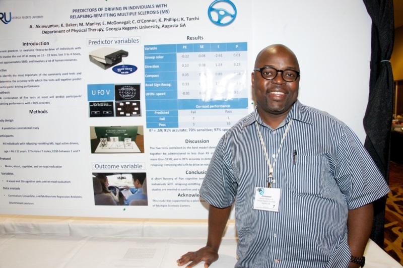 Professor Akinwuntan Presenting at a Conference